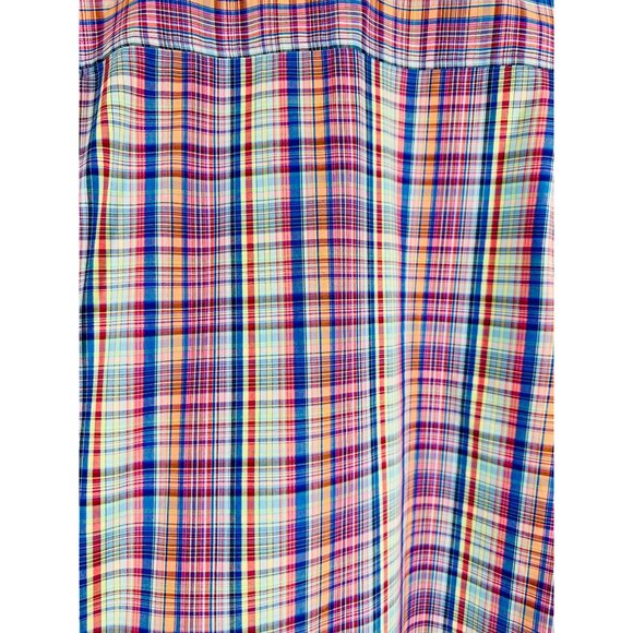 Tommy Bahama Sarasota Stretch Multicolor Plaid Long Sleeve Button-Up Shirt L/XL - Picture 15 of 15